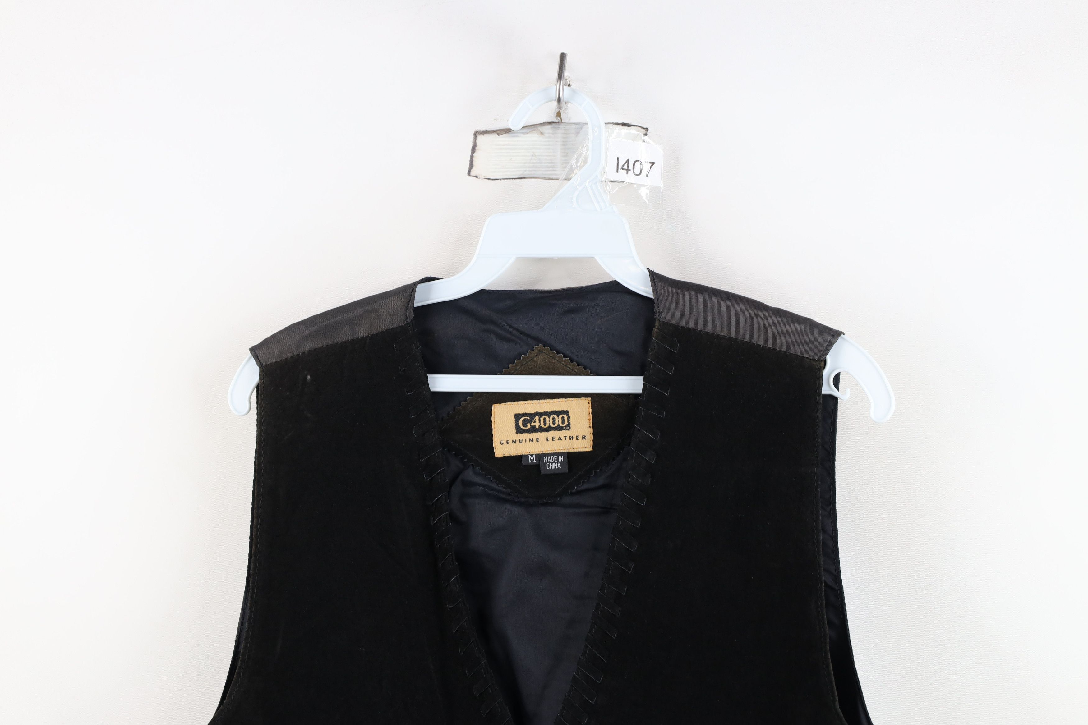Vintage Deadstock Vintage 90s Streetwear Tie Back Vest Jacket Size M / US 6-8 / IT 42-44 - 2 Thumbnail