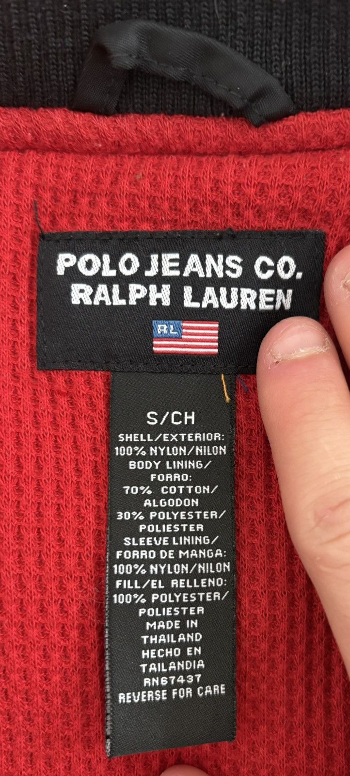 Polo Ralph Lauren Polo Jeans Red Stripe Bomber Jacket Size US S / EU 44-46 / 1 - 12 Thumbnail