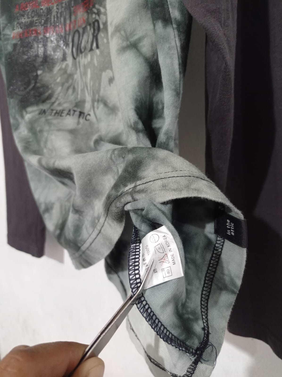 In The Attic In the attic Jeff becerra layered long sleeve t-shirt Size US M / EU 48-50 / 2 - 6 Thumbnail