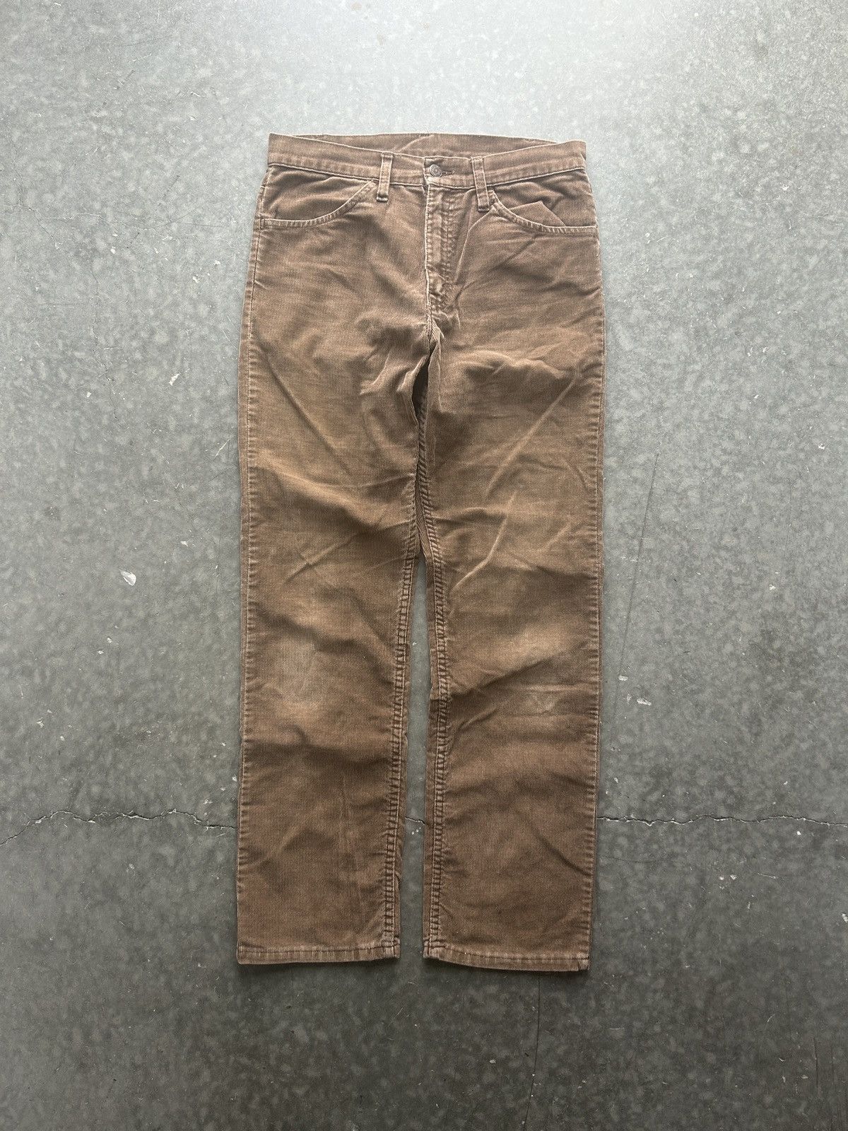 Levi's × Vintage Vintage 80s Levi’s Corduroy Pants 30x29 Size US 30 / EU 46 - 3 Thumbnail