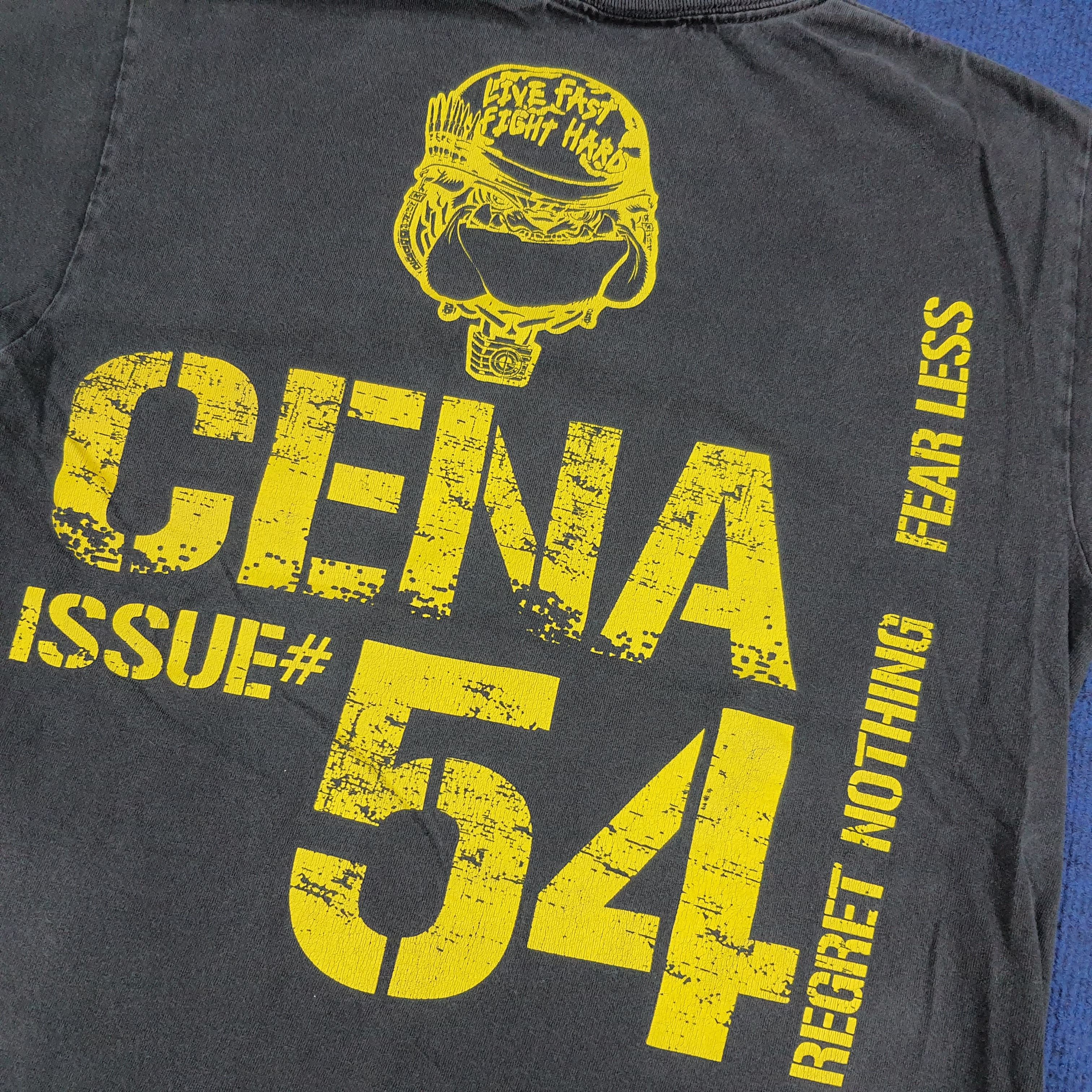 Vintage × WWE Vintage WWE John Cena Live Fast Fight Hard Wrestling Tshirt Size US M / EU 48-50 / 2 - 4 Thumbnail