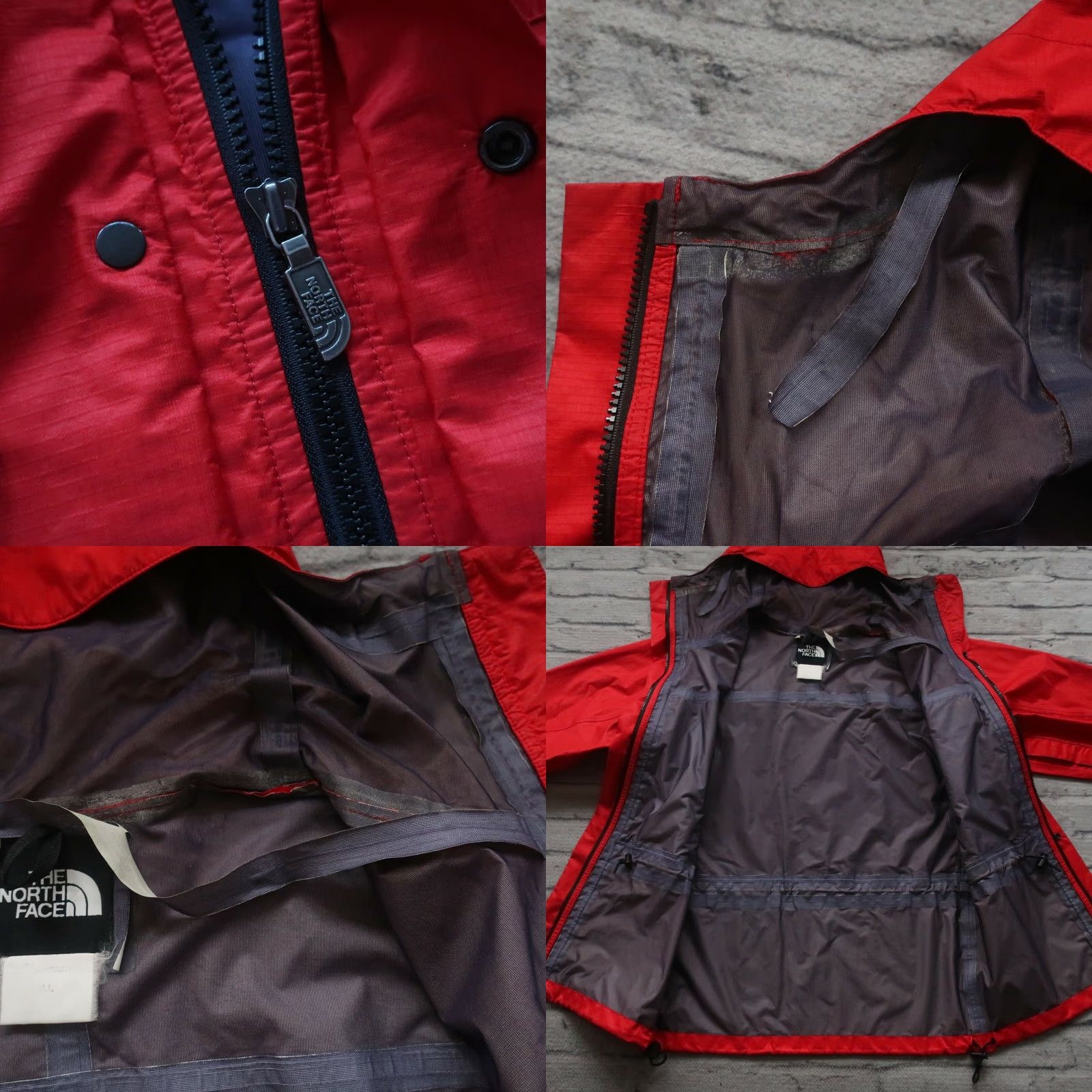 The North Face Vintage North Face Goretex Mountain Parka Jacket Small Red 90s Mens Size US S / EU 44-46 / 1 - 8 Thumbnail