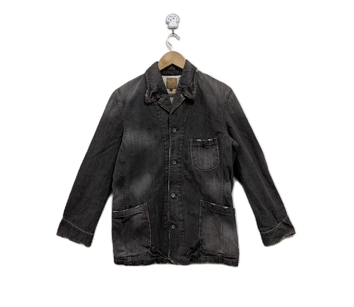 If Six Was Nine Power To The People Jacket PTTP Denim Jacket Japanese Brand Size US L / EU 52-54 / 3 - 1 Thumbnail
