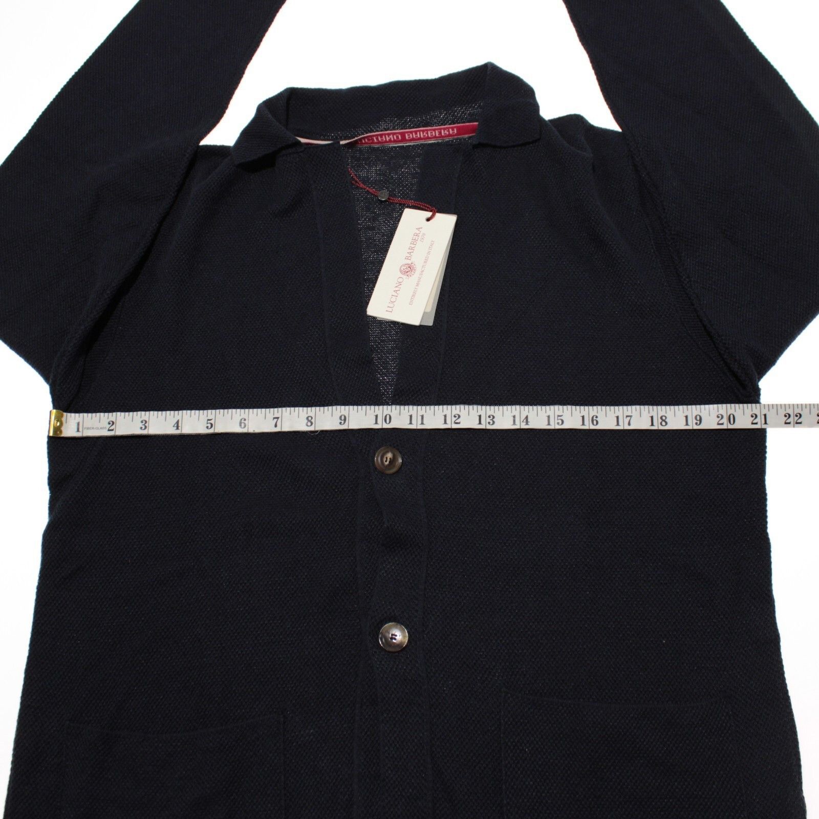 Luciano Barbera Luciano Barbera Sweater Size US M in Blue Size US M / EU 48-50 / 2 - 4 Thumbnail