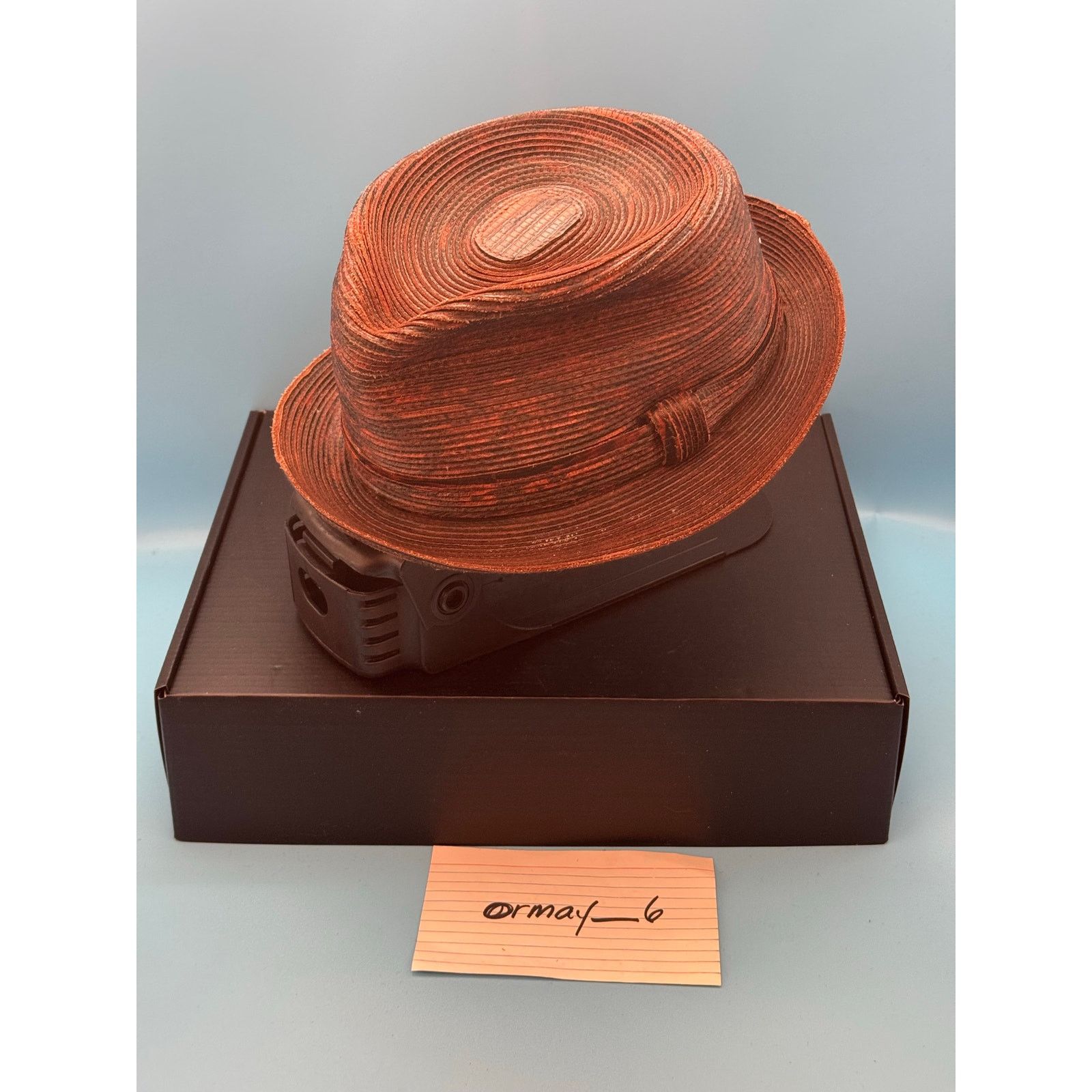 Other Authentic Makins Hat leather sz m Size ONE SIZE - 4 Thumbnail