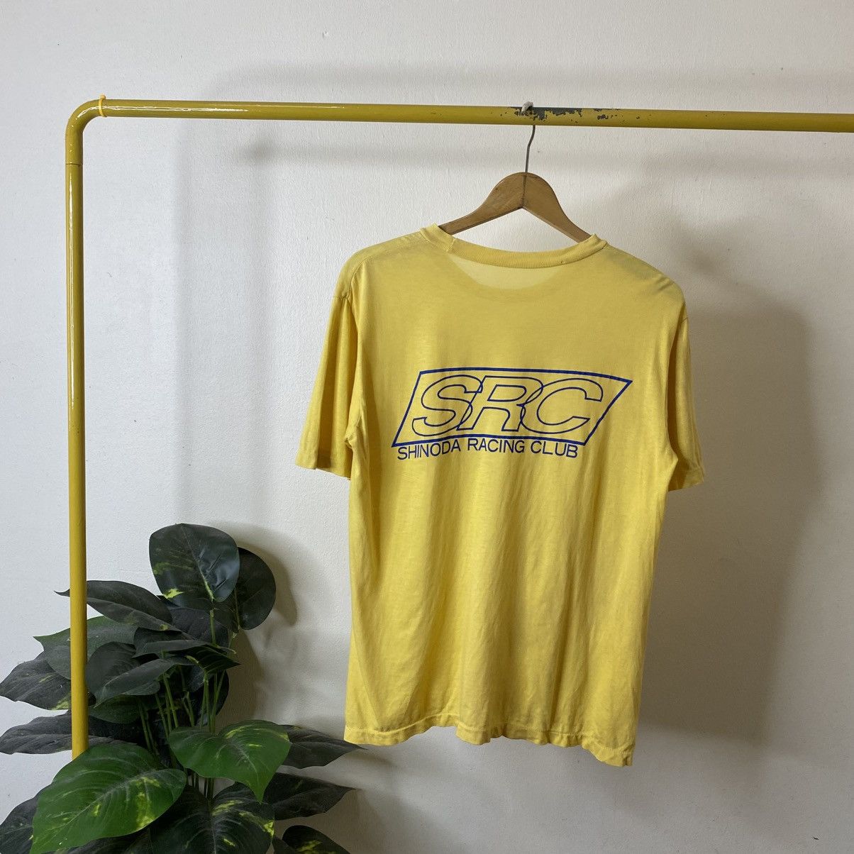 Vintage Vintage 80s Shinoda Racing Club T Shirt Size US M / EU 48-50 / 2 - 1 Thumbnail