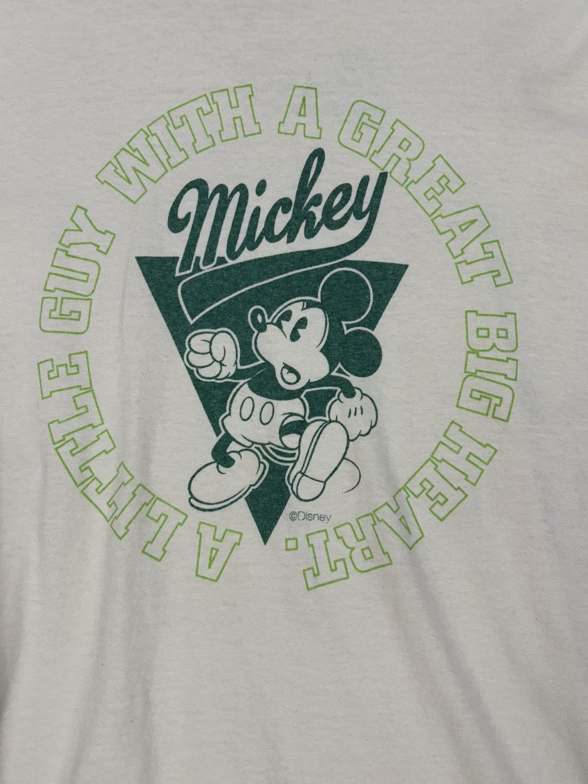Disney Vintage Y2K Mickey Mouse Graphic Printed T-shirt Size US L / EU 52-54 / 3 - 5 Thumbnail