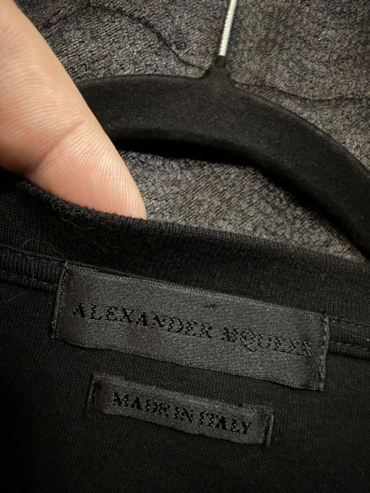 Alexander McQueen Vertebrae Harness Vneck in Black Size US XL / EU 56 / 4 - 5 Thumbnail
