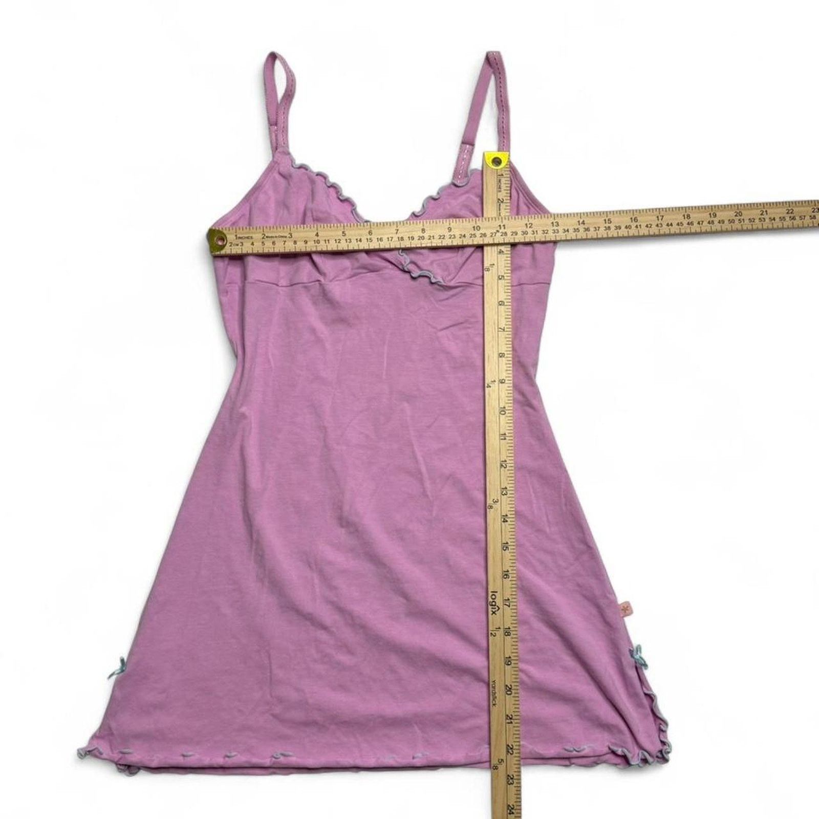 Other Jasmine & Gingers Baby Doll Pink Dress Size Medium 94%Cotton Size M / US 6-8 / IT 42-44 - 4 Thumbnail