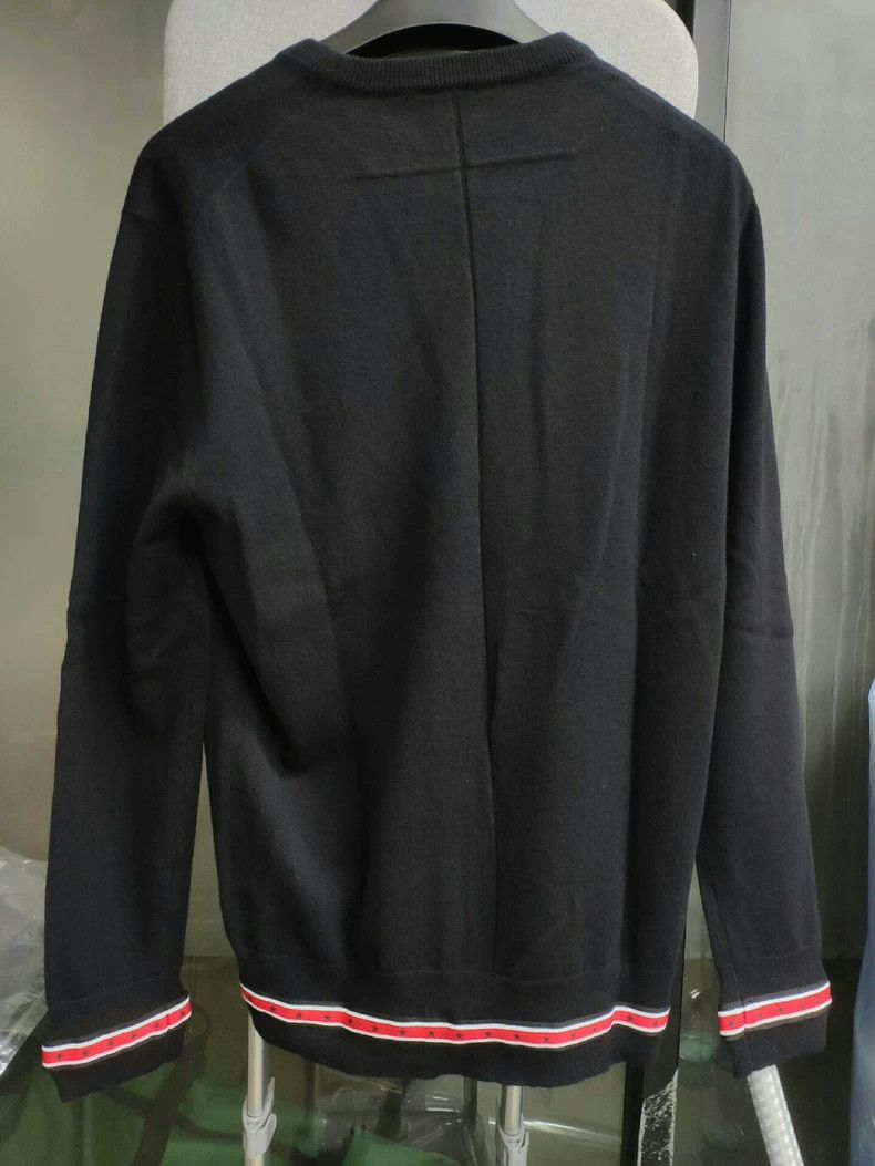 Givenchy Givenchy Autumn and winter new men's round neck wool sweat Size US L / EU 52-54 / 3 - 2 Thumbnail