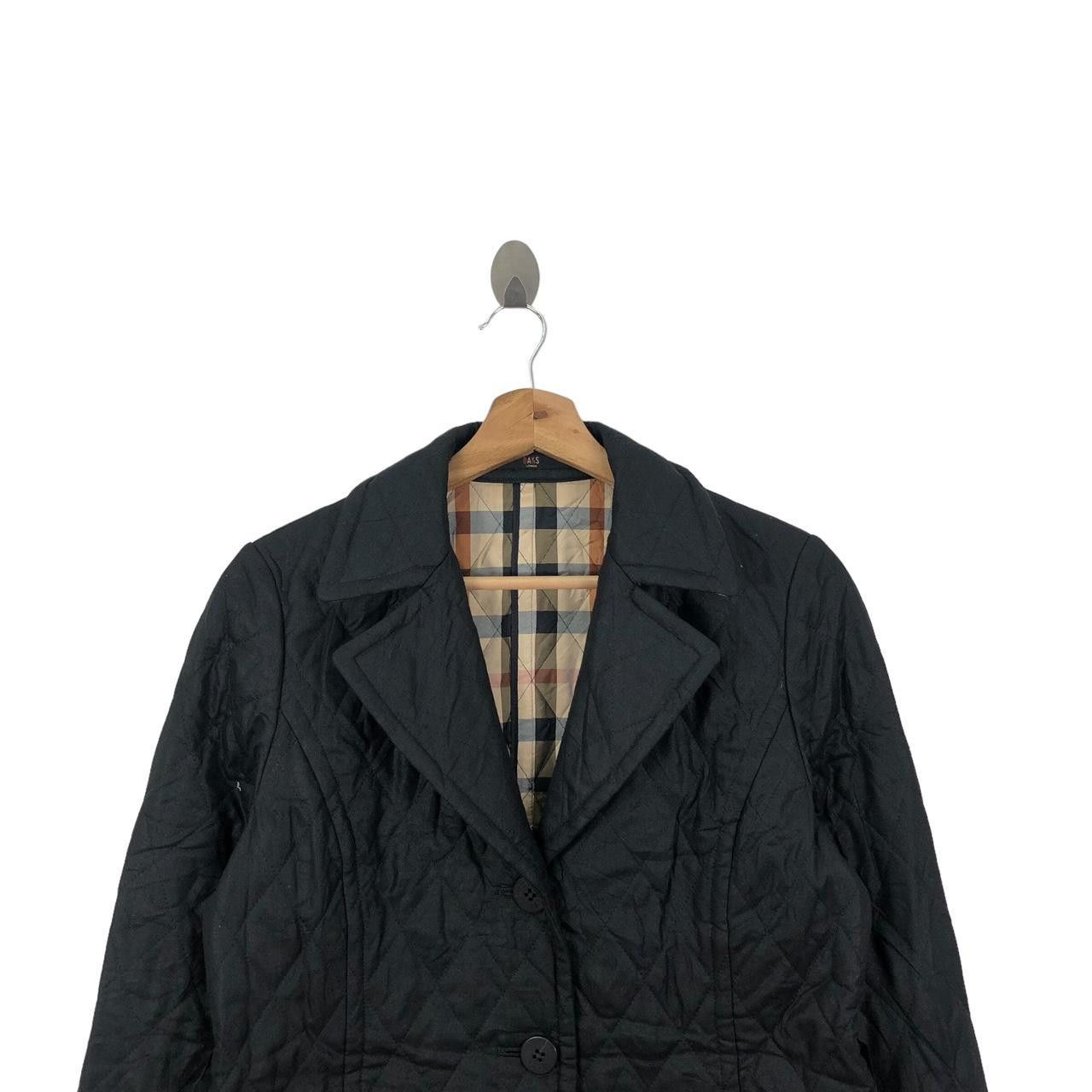 DAKS Vintage DAKS LONDON Nova Checks Quilted Trench Coat Jacket Size S / US 4 / IT 40 - 4 Thumbnail