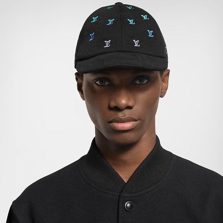 Louis Vuitton LV Blason Shading Denim Cap - L Size ONE SIZE - 5 Thumbnail