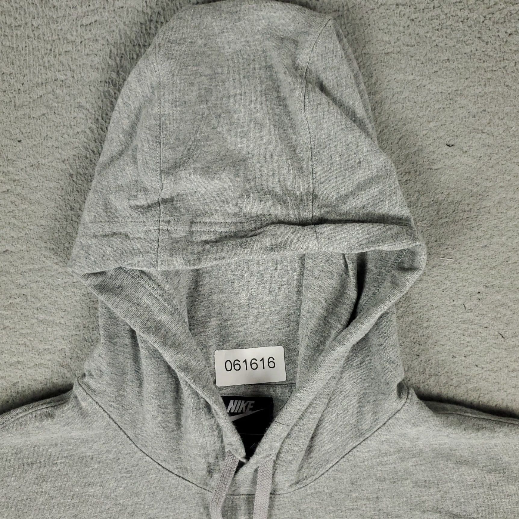 Nike Nike Shirt Mens Large Gray Swoosh Hoodie Long Sleeve Pullover Mock Neck Tagless Logo Size US L / EU 52-54 / 3 - 2 Thumbnail