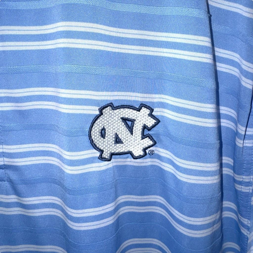 Nike UNC University of North Carolina Nike Golf Dri Fit Golf Polo Shirt Size XXL Size US XXL / EU 58 / 5 - 3 Thumbnail
