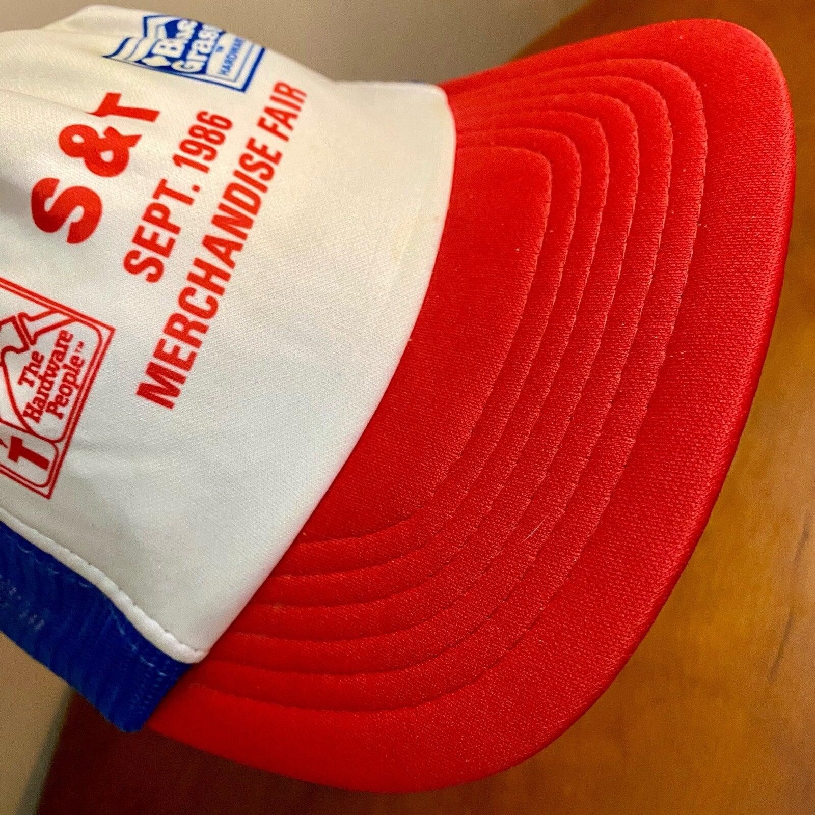 Other DA S&T Hardware Vintage White Trucker Hat Mens One Size Size ONE SIZE - 4 Thumbnail