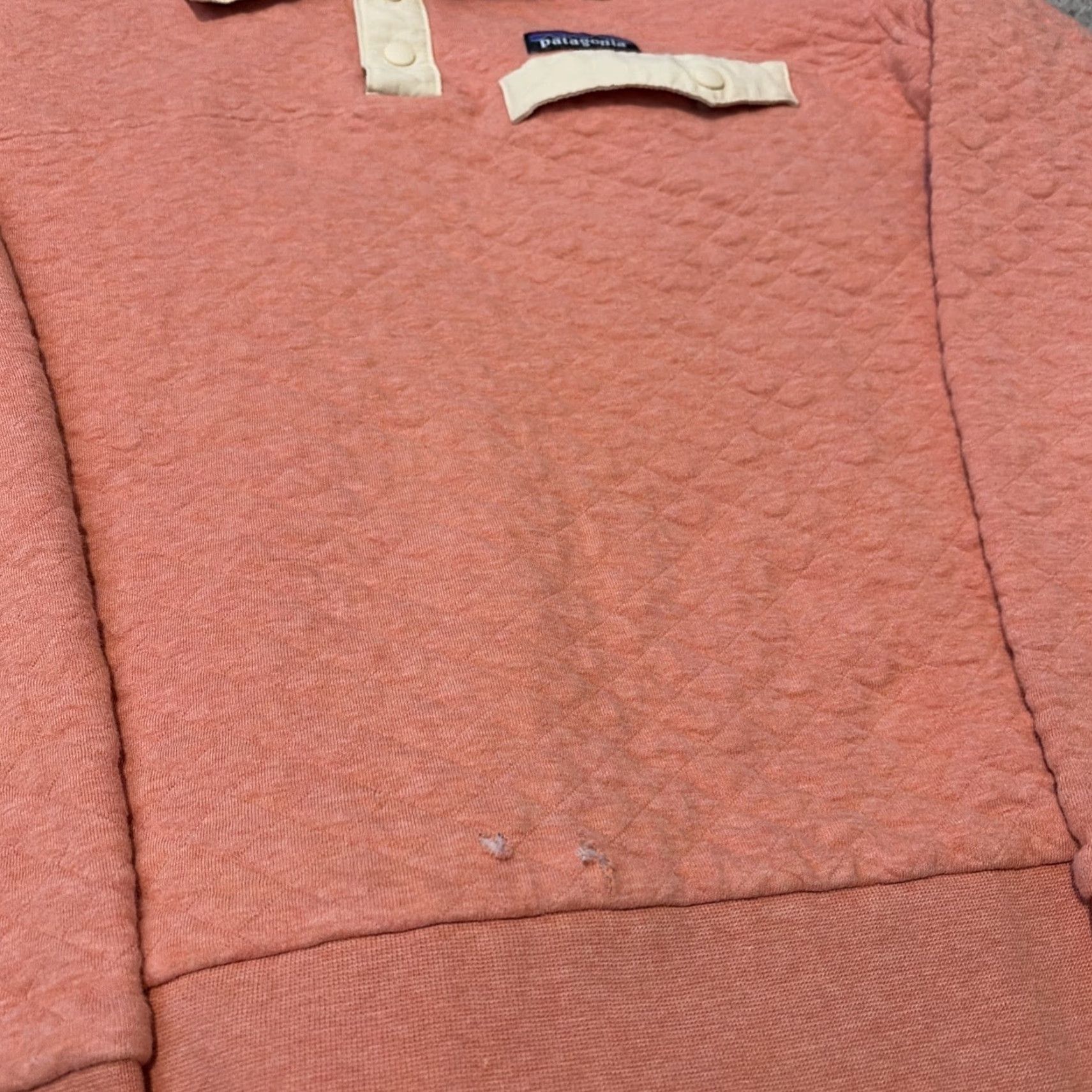 Patagonia Patagonia Quilt Snap-T Pullover Women Pink M Organic Cotton Quilted Sweater Size M / US 6-8 / IT 42-44 - 6 Thumbnail