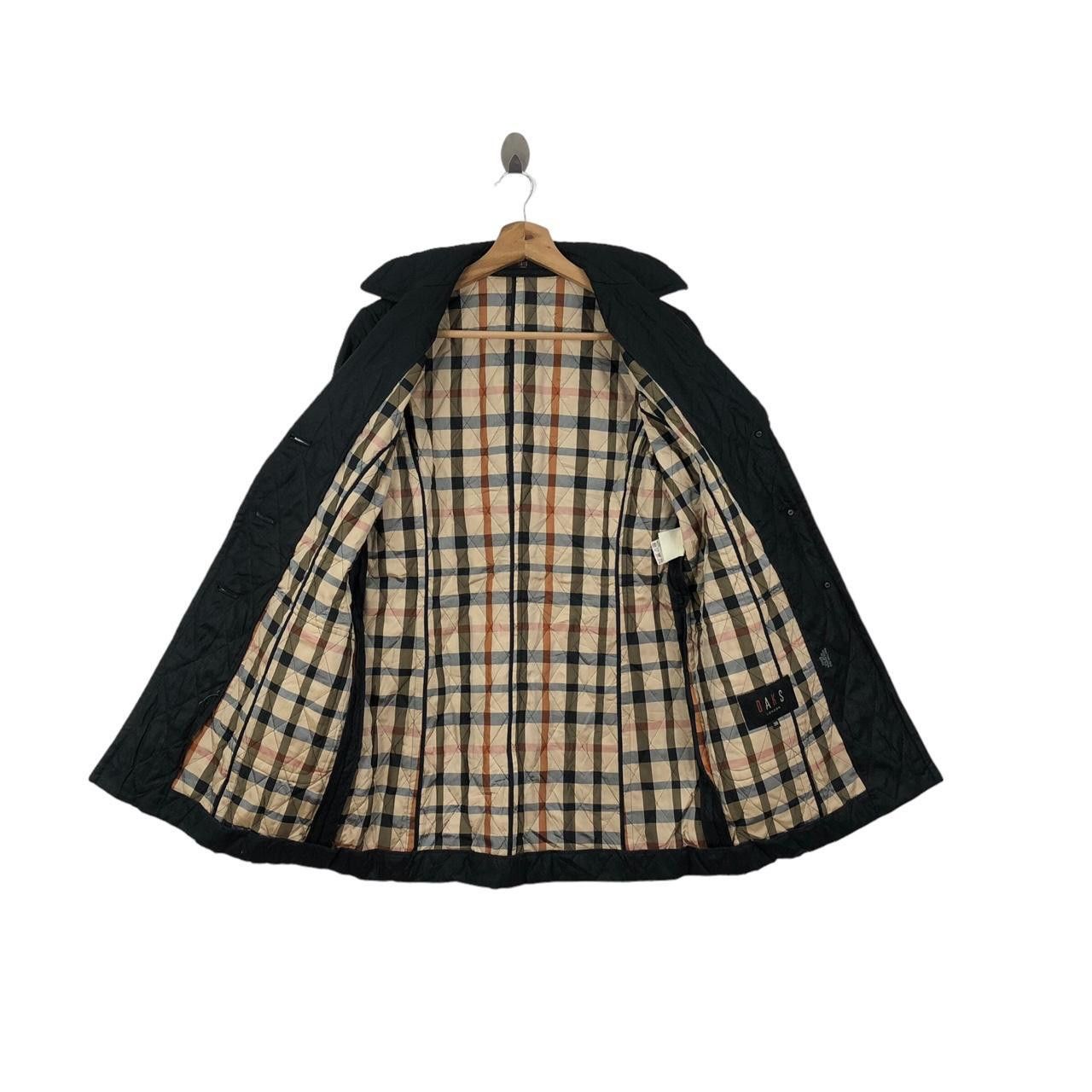 DAKS Vintage DAKS LONDON Nova Checks Quilted Trench Coat Jacket Size S / US 4 / IT 40 - 1 Thumbnail