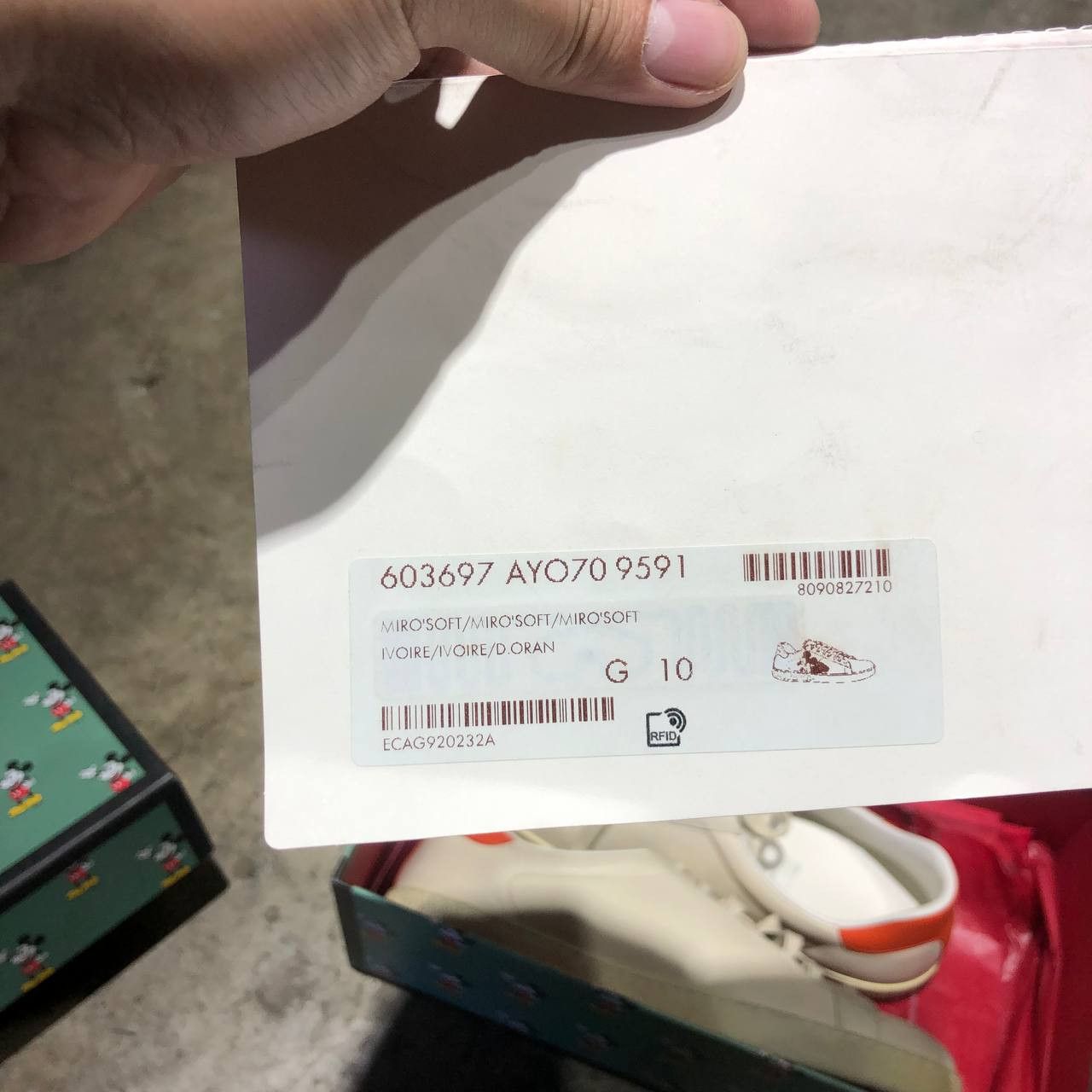 Gucci Gucci X Disney Mickey Mouse Ace Sneakers Size US 10 / EU 43 - 12 Thumbnail