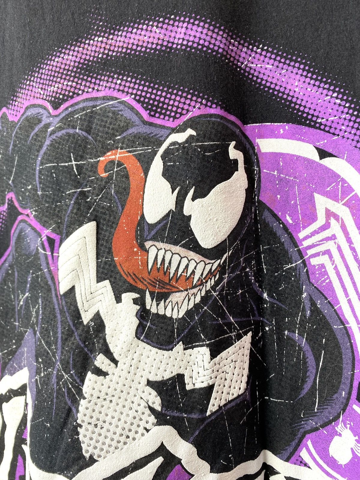 Marvel Comics 2000s Vintage Venom Horror by Marvel Comics T Shirt Batman Size US XXL / EU 58 / 5 - 3 Thumbnail