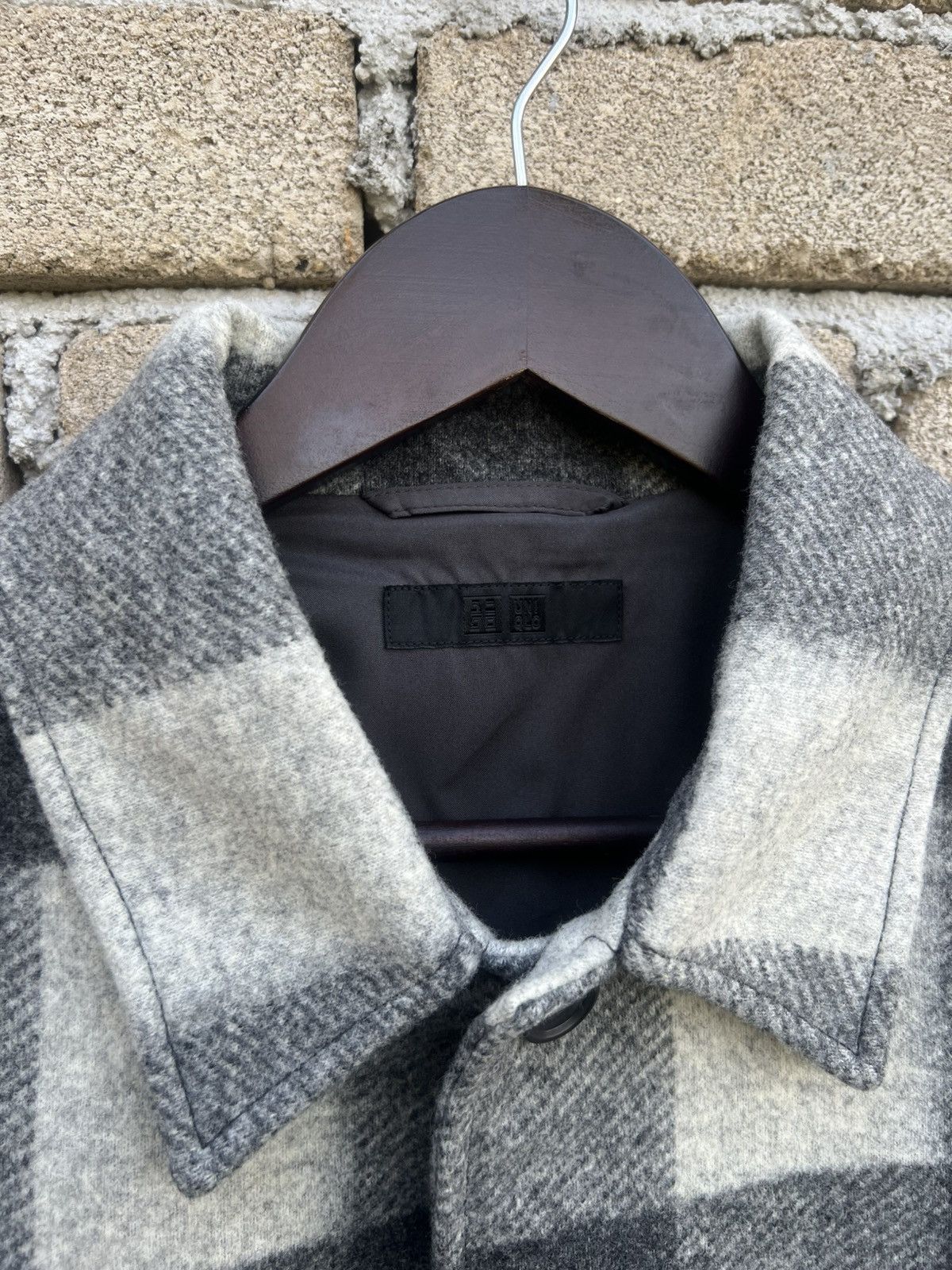 Japanese Brand Japanese Brand Uniqlo Wool Plaid Tartan Jacket Size US M / EU 48-50 / 2 - 6 Thumbnail
