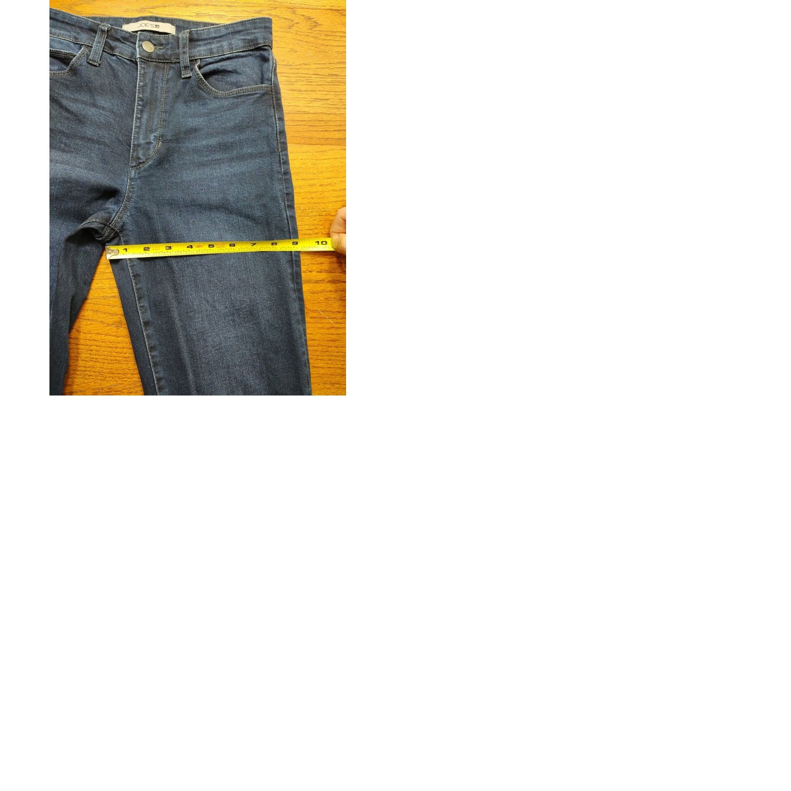 Vintage Joes Jeans Womens 26 Veles Dark Blue Denim Mid Rise Skinny Ankle Stretch Casual Size 26" / US 2 / IT 38 - 9 Thumbnail