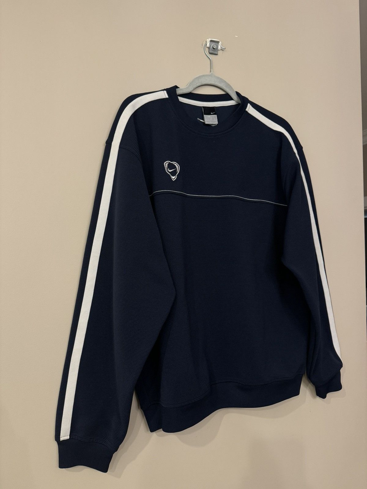 Nike Nike vintage sweatshirt rare with logo 90s y2k 00s Size US L / EU 52-54 / 3 - 2 Thumbnail