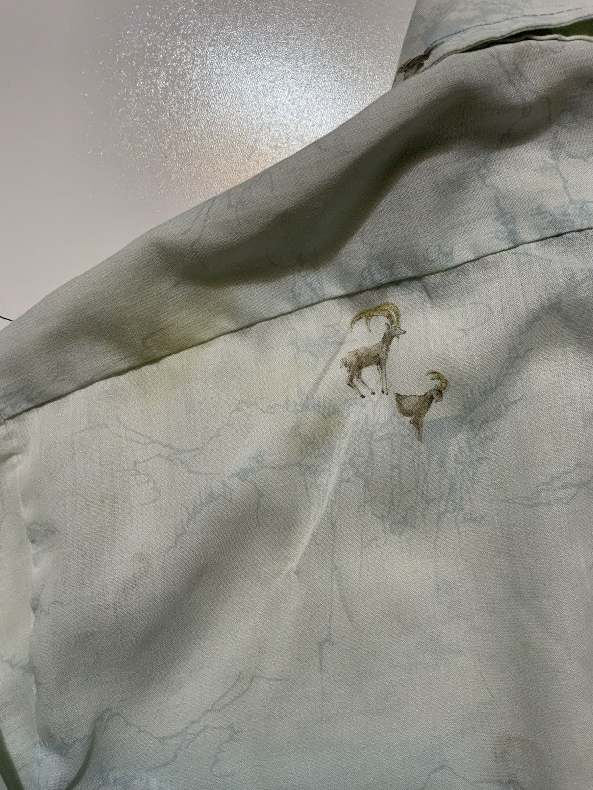 Arrow × Vintage 70s Arrow Doubler Doubler Bighorn Sheep Mountain AOP Shirt Size US S / EU 44-46 / 1 - 7 Thumbnail
