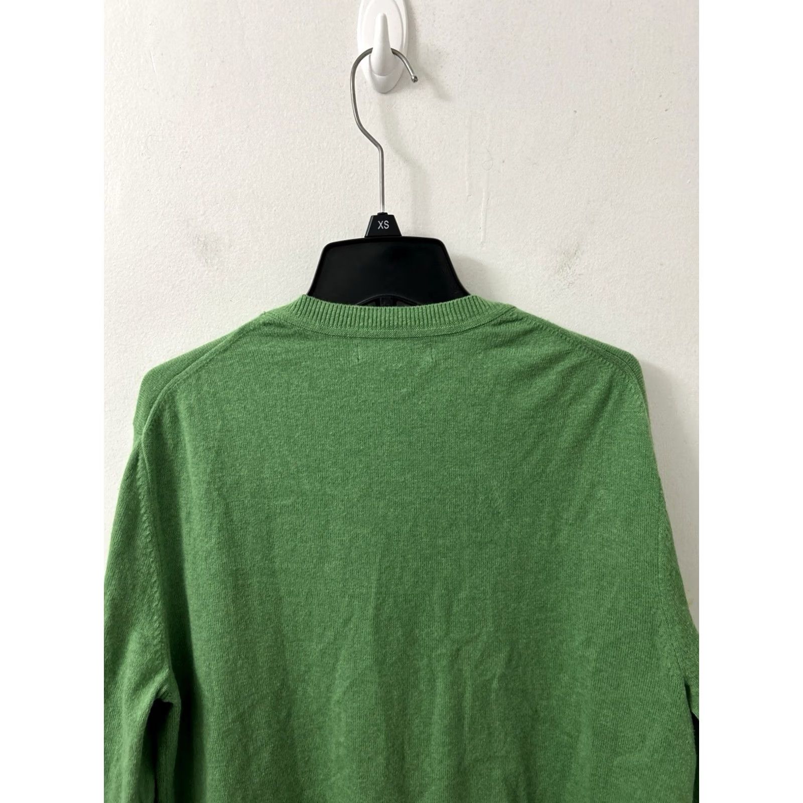 Banana Republic VINTAGE Banana Republic Crewneck Sweatshirt Mens Medium Green Cotton Cashmere Pullover L/S Size US M / EU 48-50 / 2 - 7 Thumbnail