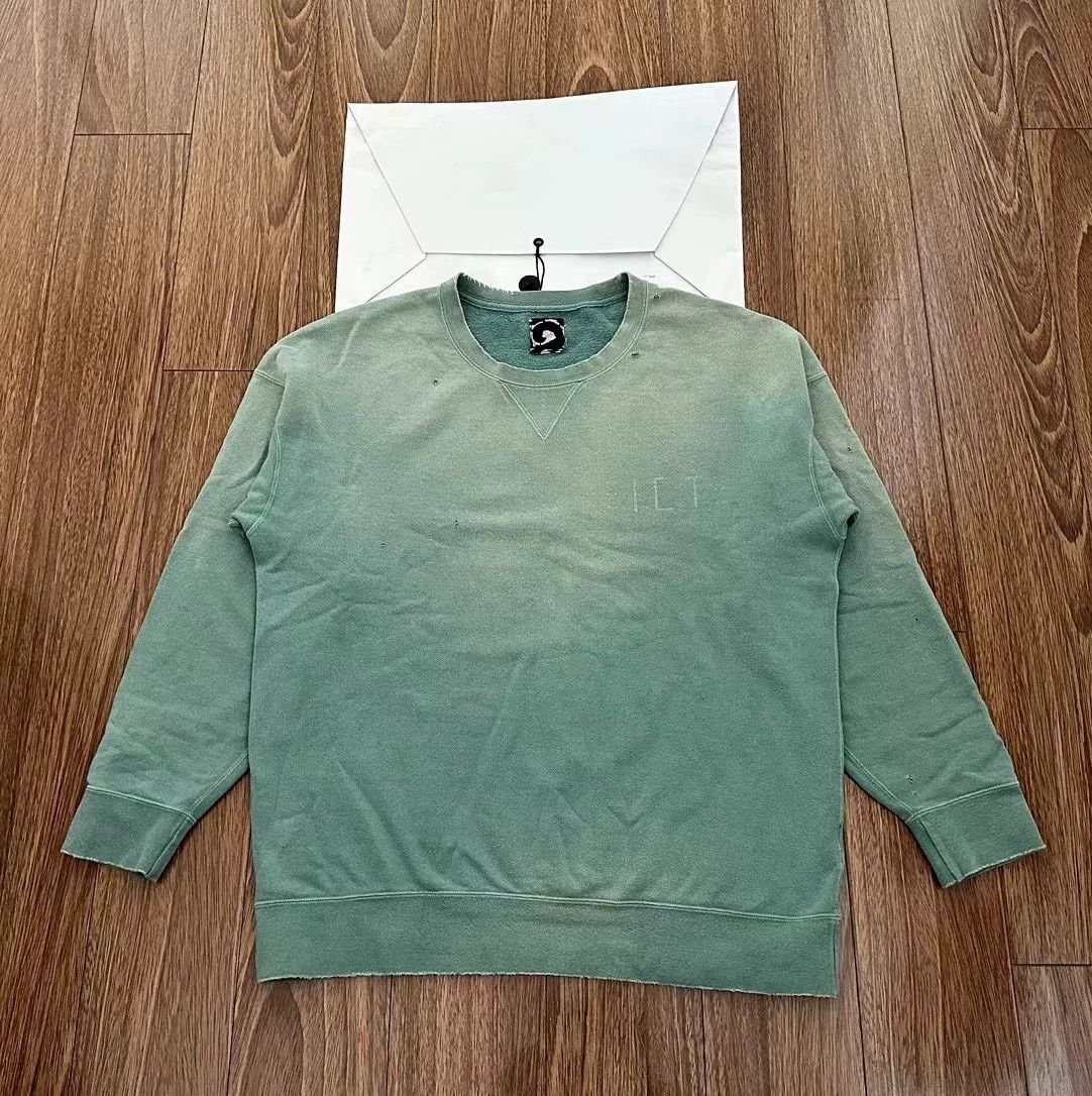 Visvim Visvim ICT JUMBO SWEAT L/S CRASH | Grailed