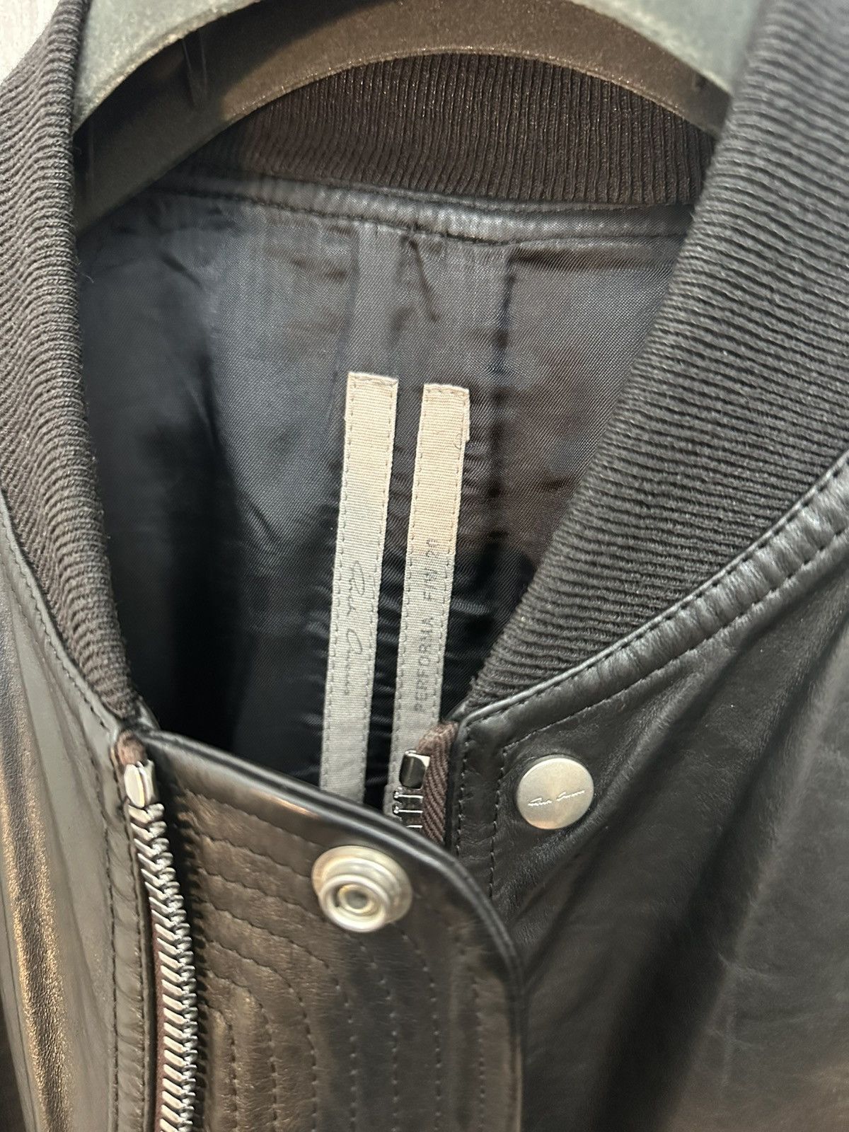 Rick Owens Rick Owens FW20 leather jacket Size US M / EU 48-50 / 2 - 2 Thumbnail