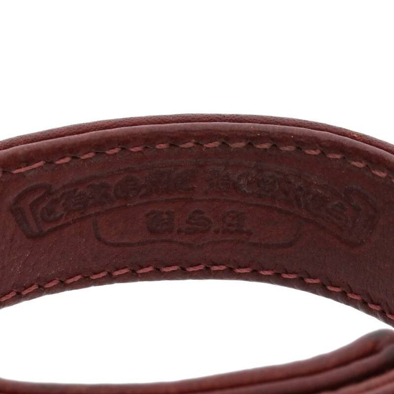 Chrome Hearts Chrome Hearts Cross Leather Bracelet Size ONE SIZE - 3 Thumbnail
