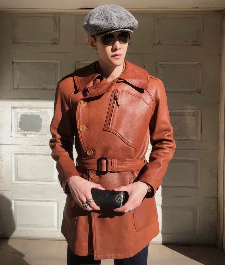 Freewheelers Freewheelers Deerskin flying jacket-2506 Size US XL / EU 56 / 4 - 2 Thumbnail