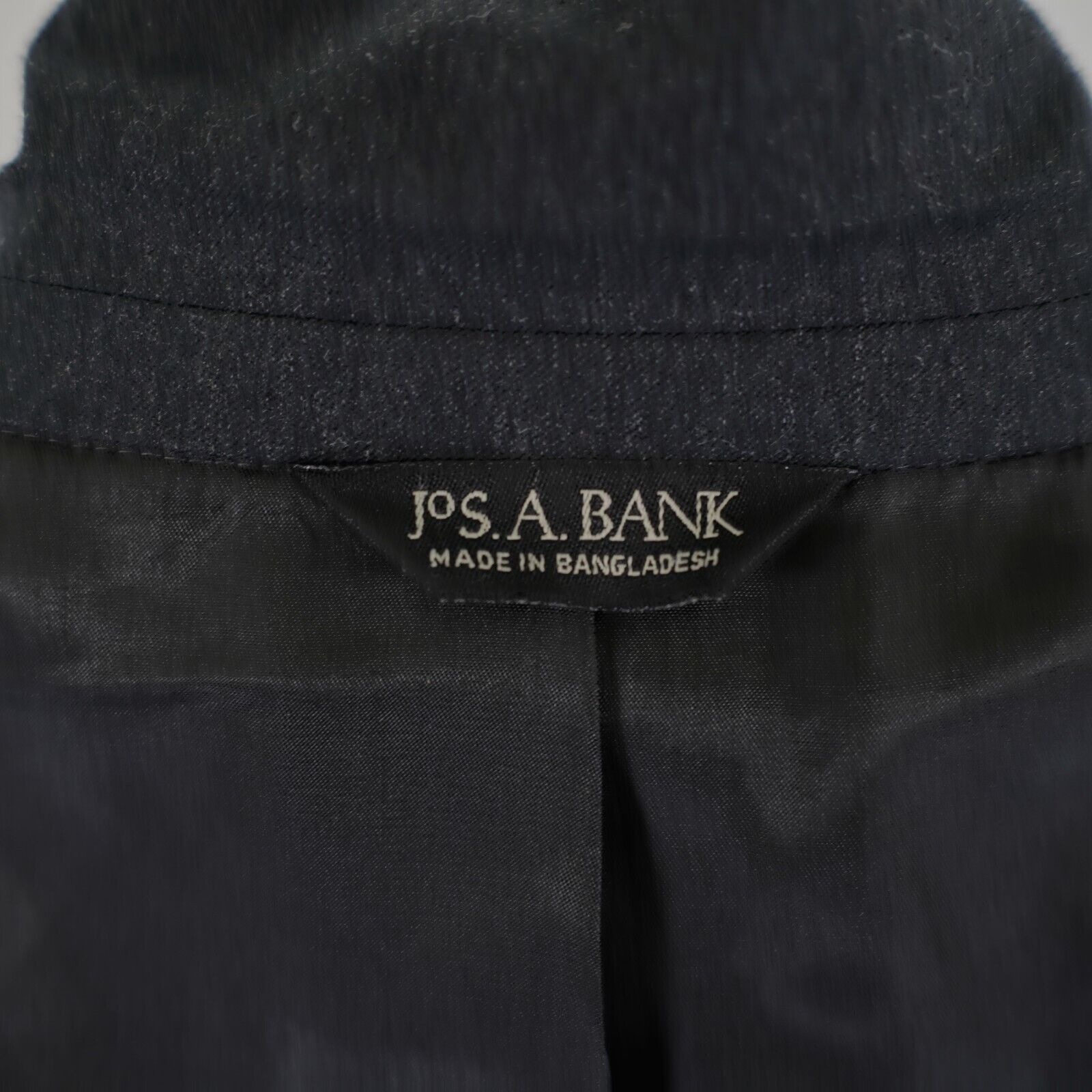 Jos. A. Bank Jos A Bank Wool Cashmere Gray Blazer 44R Or Slim 46R 2 Butto Size 44R - 11 Thumbnail