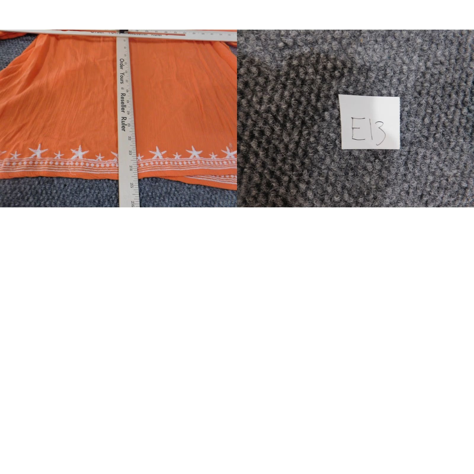 Vintage Crown & Ivy Blouse Shirt Women L Orange Solid Collared Pullover Cotton Rayon Long Sleeve Basic Casual Stretch Classic Size L / US 10 / IT 46 - 9 Thumbnail
