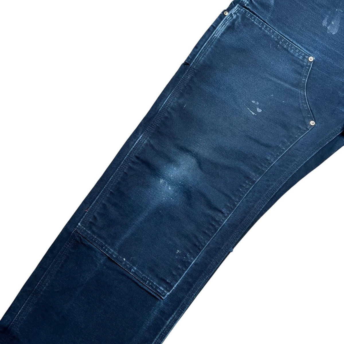 Carhartt × Vintage Carhartt Black Double Knee Carpenter Canvas Dungaree Pants Size US 31 - 7 Thumbnail