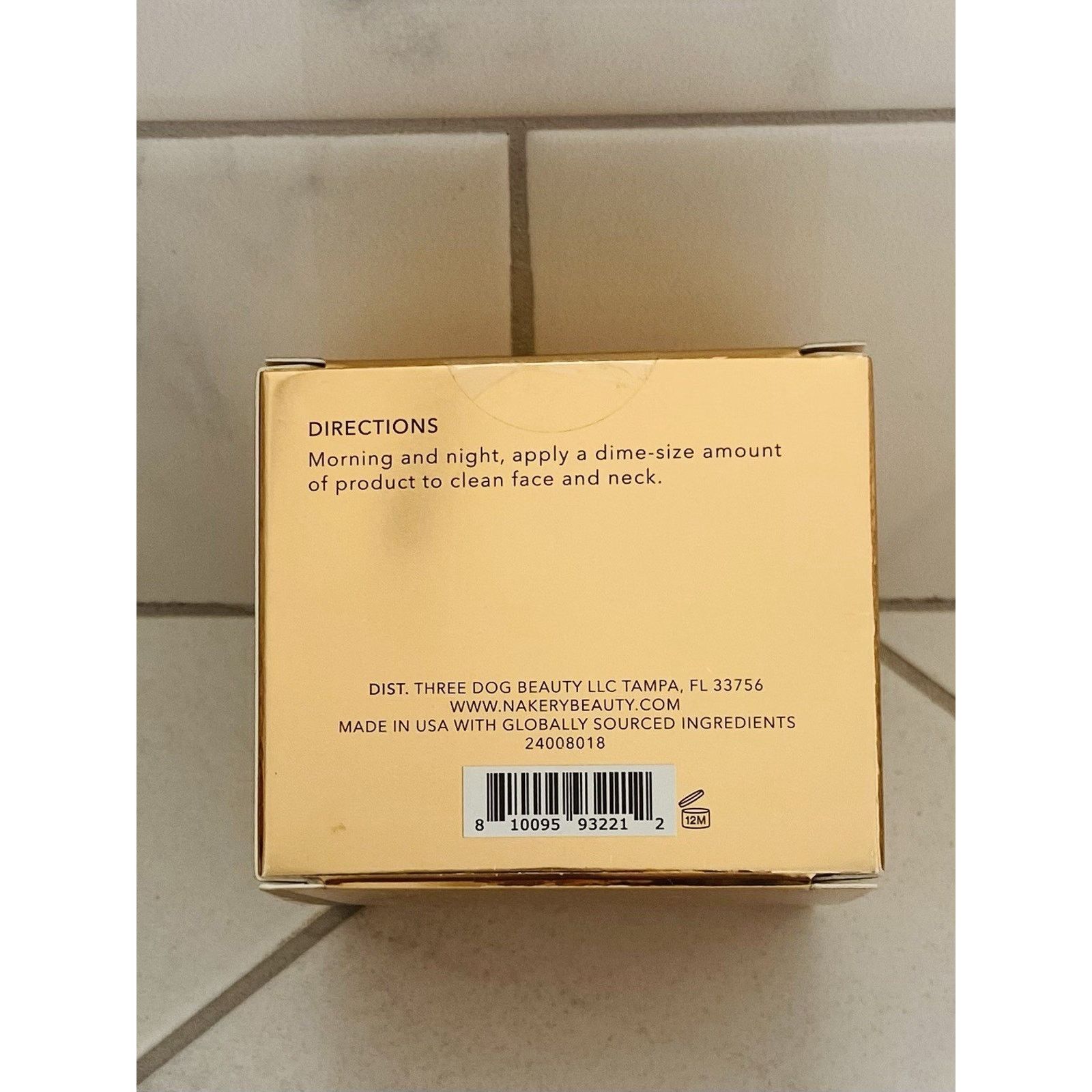 New Look Nakery Beauty, firming face cream,made in USA 2 Fl oz NIB Size ONE SIZE - 3 Thumbnail