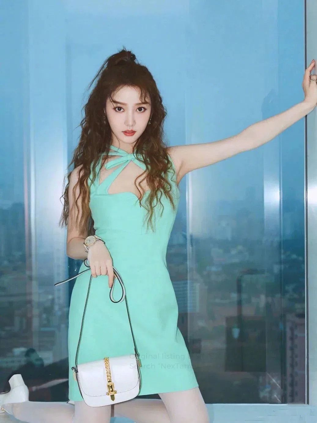 Gucci Gucci Mint Green Evening Dress. Size S / US 4 / IT 40 - 6 Thumbnail