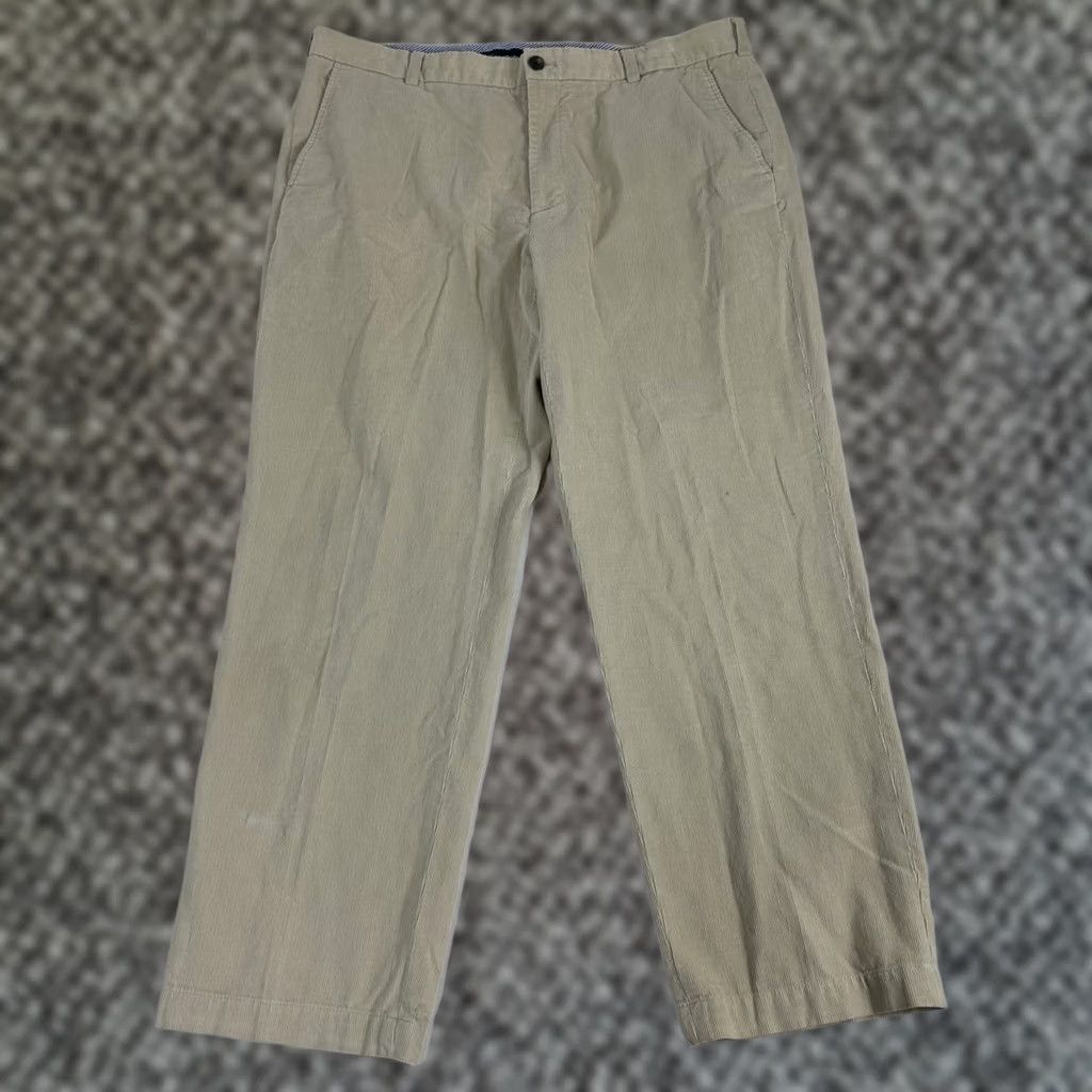 Brooks Brothers Brooks Brothers Country Club Corduroy Chino Pants Mens 40x30 Cotton Classic Fit Beige Straight 5-Pocket Size US 40 / EU 56 - 1 Thumbnail