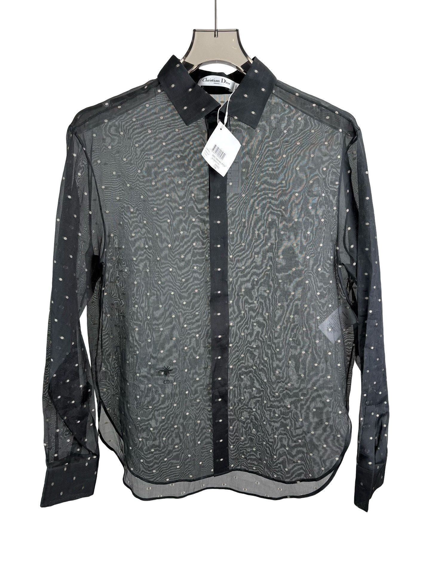 Dior Dior Polka Dot Organza Shirt FR 38 Size S / US 4 / IT 40 - 1 Thumbnail