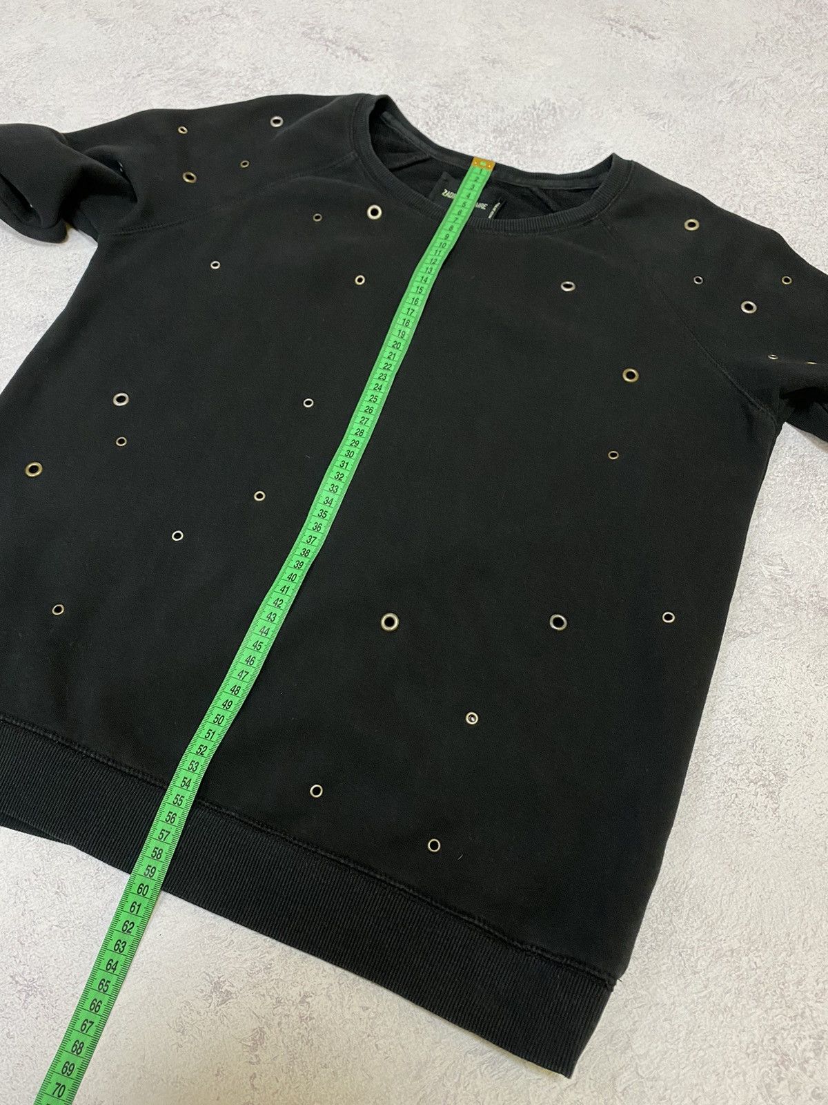 Zadig & Voltaire Zadig Voltaire Womens Black Designer Long Sleeve Sweatshirt Size M / US 6-8 / IT 42-44 - 13 Thumbnail