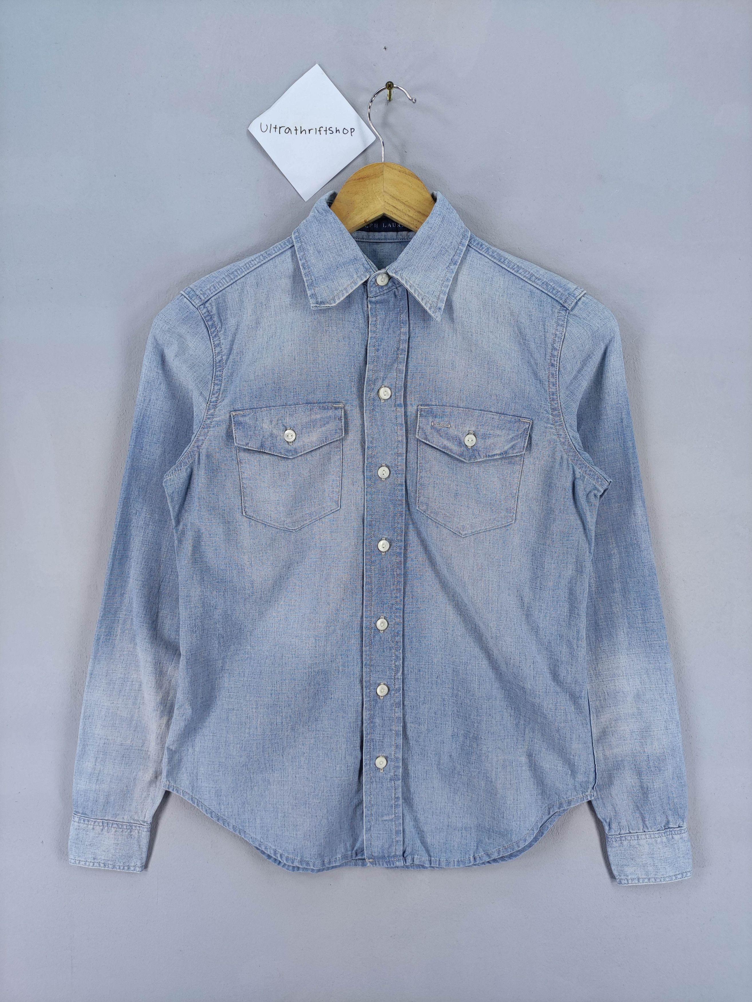 Ralph Lauren Vintage Ralph Lauren Shirt Button Up Long Sleeve Size XS / US 0-2 / IT 36-38 - 1 Thumbnail