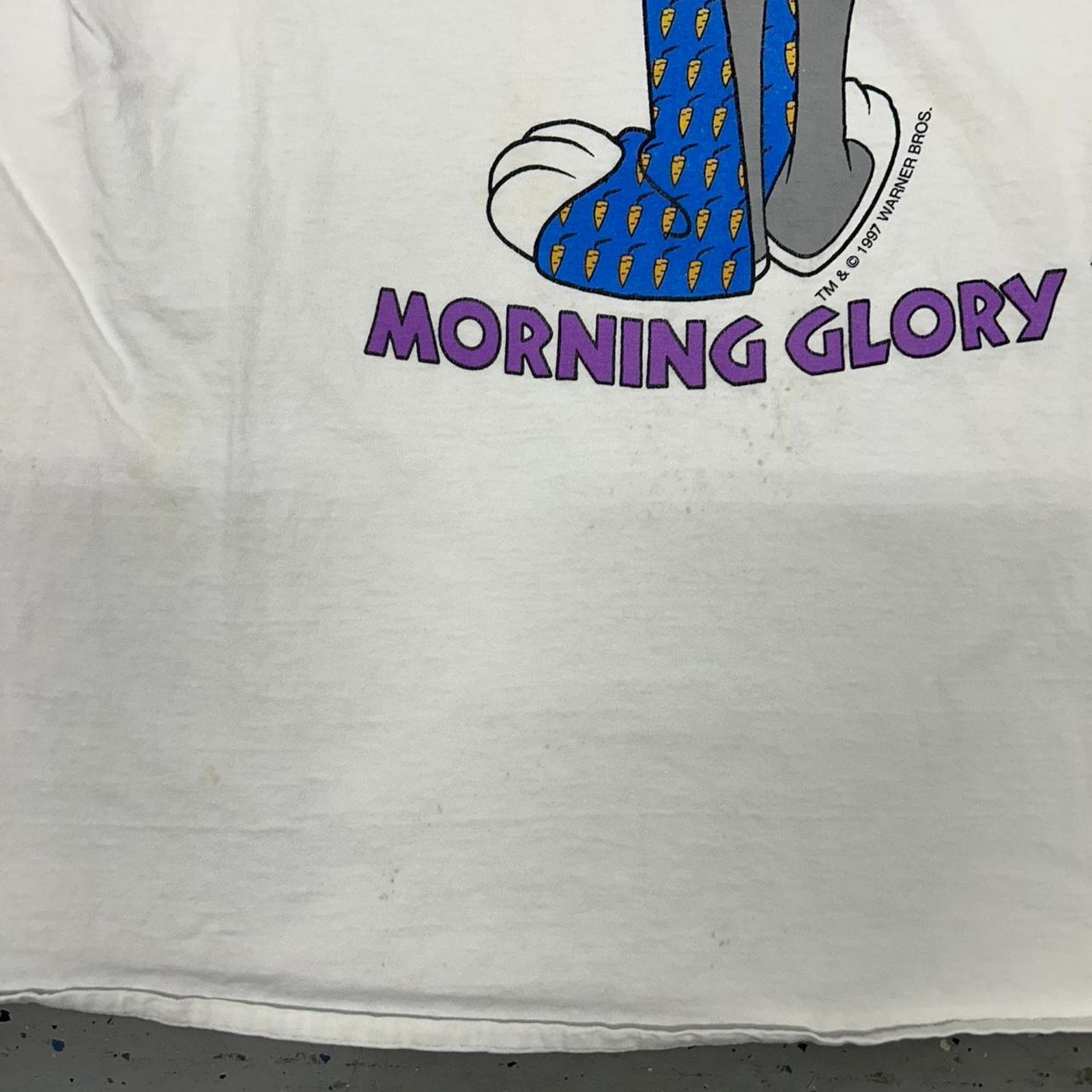 Other VTG Looney Tunes Bugs Bunny Morning Glory sleep shirt tee Size ONE SIZE - 3 Thumbnail