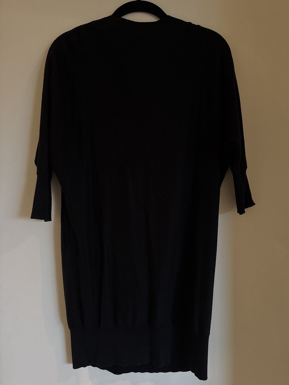 Vince Vince Deep Neck Black Top Size XS / US 0-2 / IT 36-38 - 3 Thumbnail