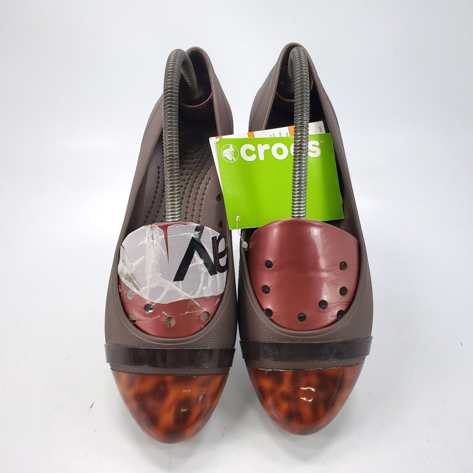 Crocs Crocs Round Toe Rubber Comfort Ballet Flat Womens Size 8 Size US 8 / IT 38 - 2 Thumbnail