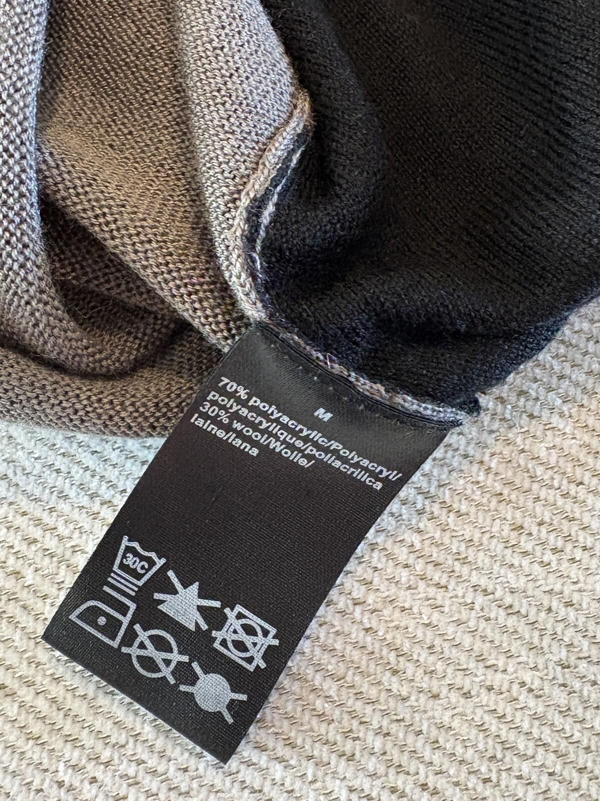 Rundholz Rundholz Dip "Sing All The Time" Sweater Grey Men's Medium Size US M / EU 48-50 / 2 - 5 Thumbnail