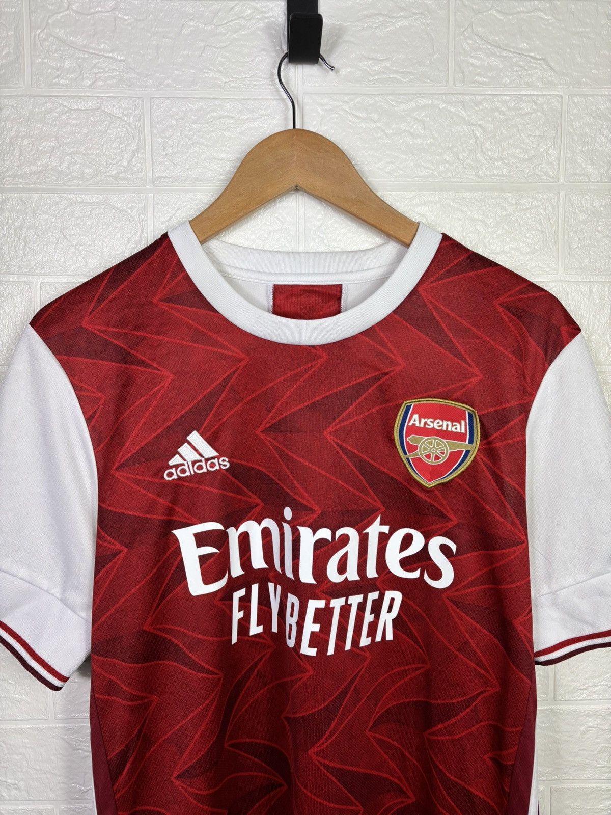 Adidas ARSENAL LONDON 2020 2021 HOME FOOTBALL SHIRT SOCCER JERSEY Size US L / EU 52-54 / 3 - 3 Thumbnail