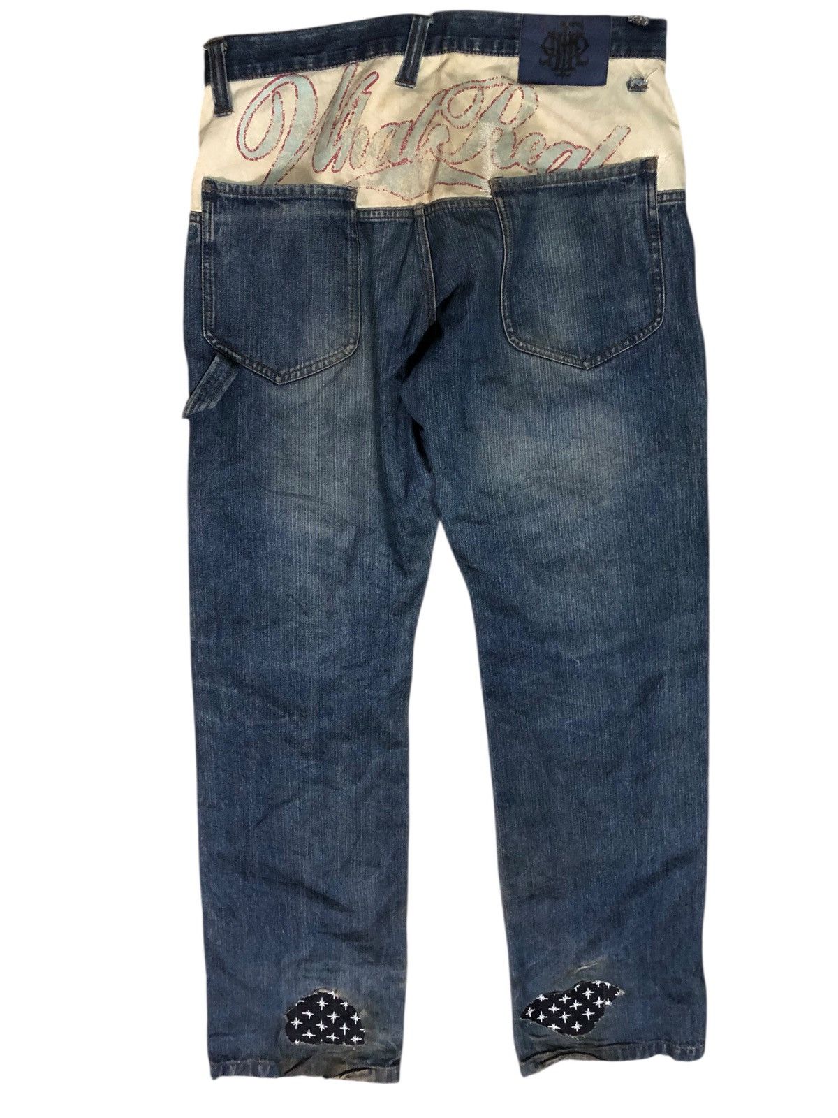 PPFM PPFM Carpenter Sashiko Stitch Denim Pants Size US 30 / EU 46 - 2 Thumbnail