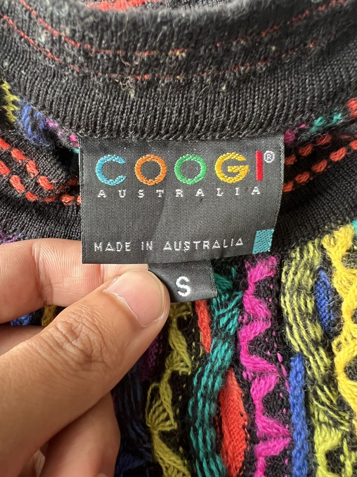 Coogi ARCHIVE 1990s Coogi 3D Cable Knit Cosby Oversized Sweater Size US M / EU 48-50 / 2 - 6 Thumbnail