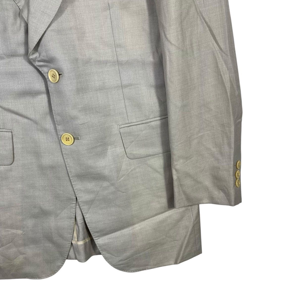 Lanvin Vintage Lanvin Paris Sport Coat Beige Gold Buttons Size 36R - 5 Thumbnail