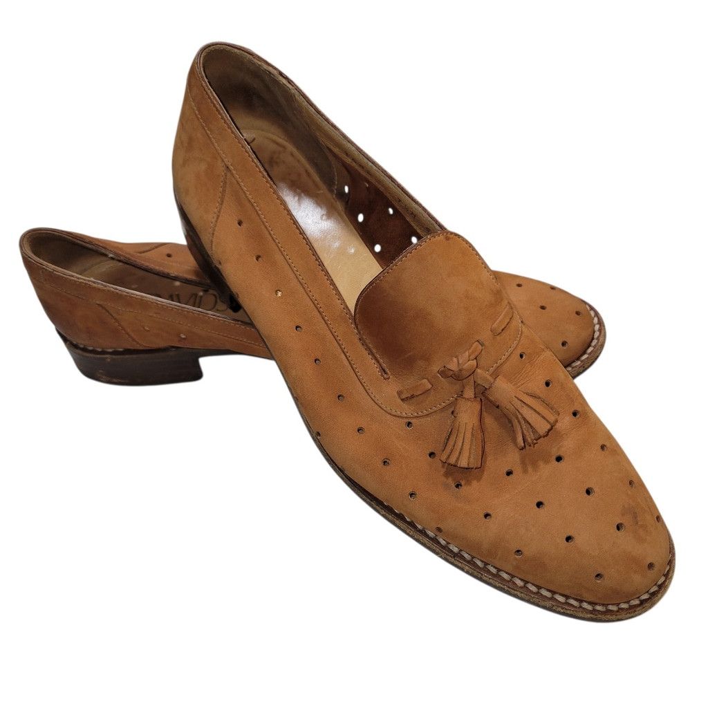 Gravati Gravati For David Tassels Leather Penny Handmade Loafer 7.5M Size US 7 / EU 40 - 1 Thumbnail